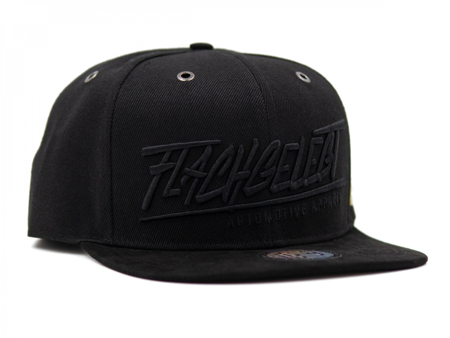 FLACHGELEGT® - BLACK & YELLOW SNAPBACK LIMITED